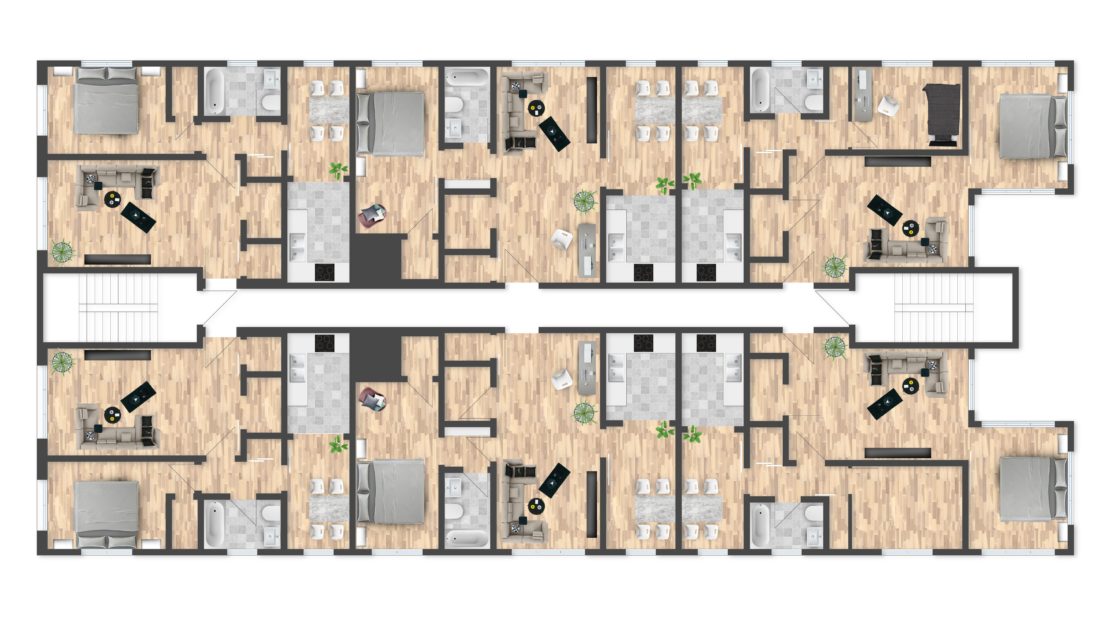 Floor Plan of Property in Dunedin Campus, Detroit