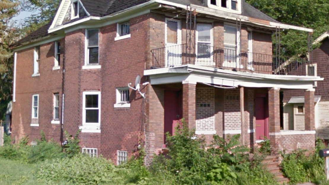 Abandoned House in 7501 Dunedin Street, Detroit