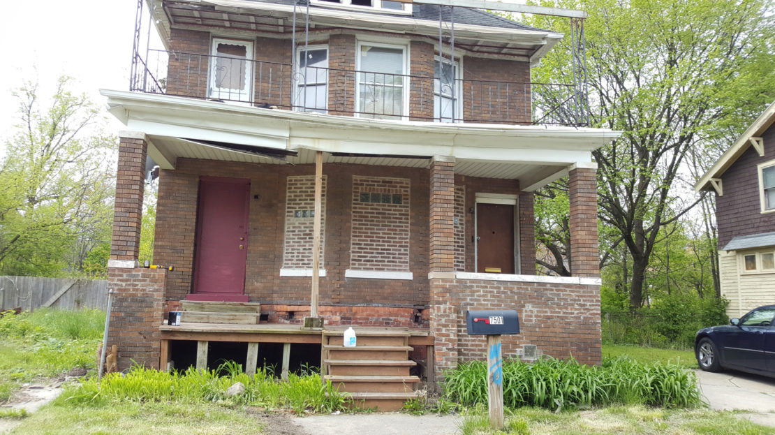 Abandoned House in 7501 Dunedin Street, Detroit